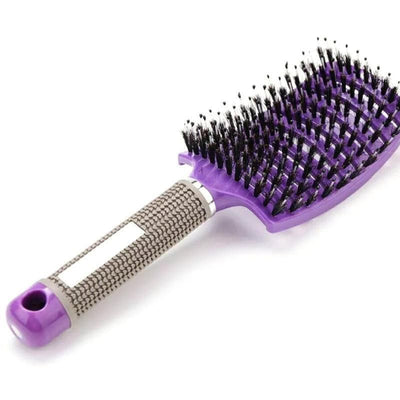 Vented Boar and Nylon Bristle Hair Brush, 25 x 8 cm