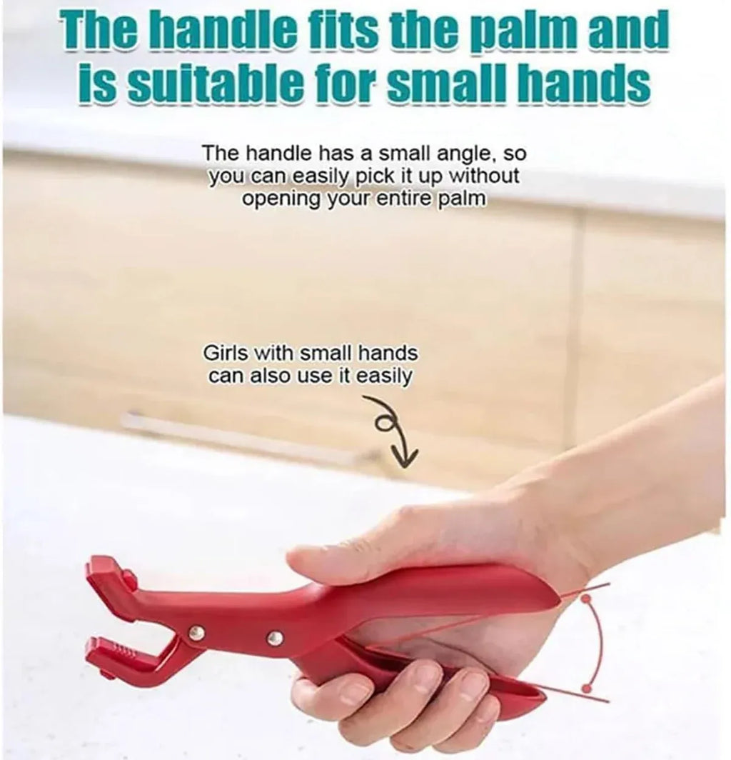 Silicone Hot Plate and Bowl Clip Holders, Set of 2