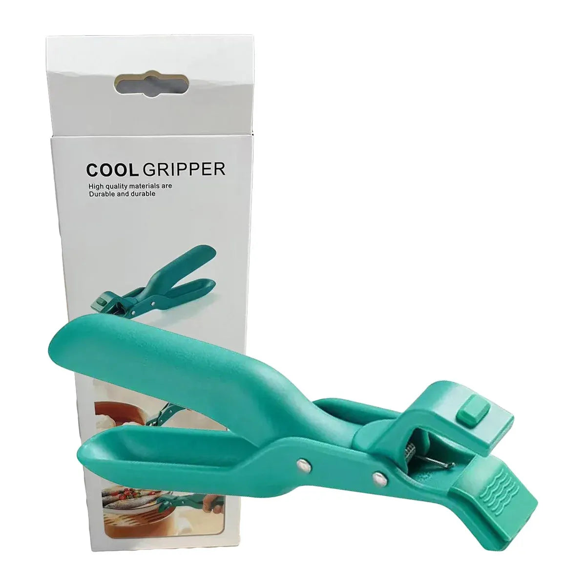 Silicone Hot Plate and Bowl Clip Holders, Set of 2, Green