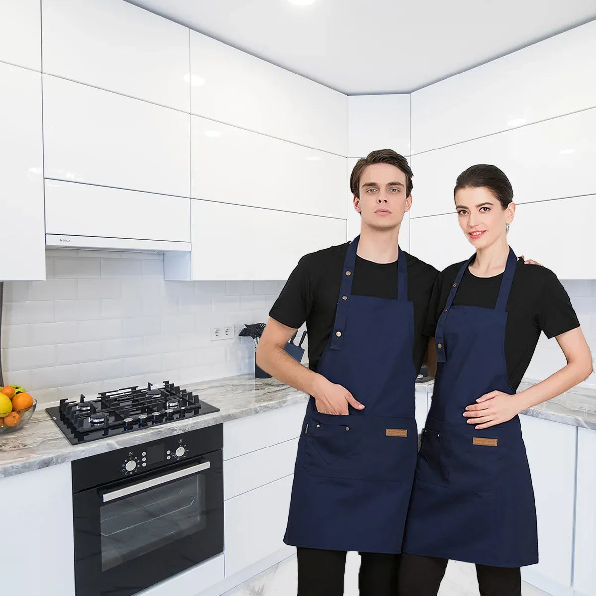 Waterproof Adjustable Bib Apron, 76 x 65 cm
