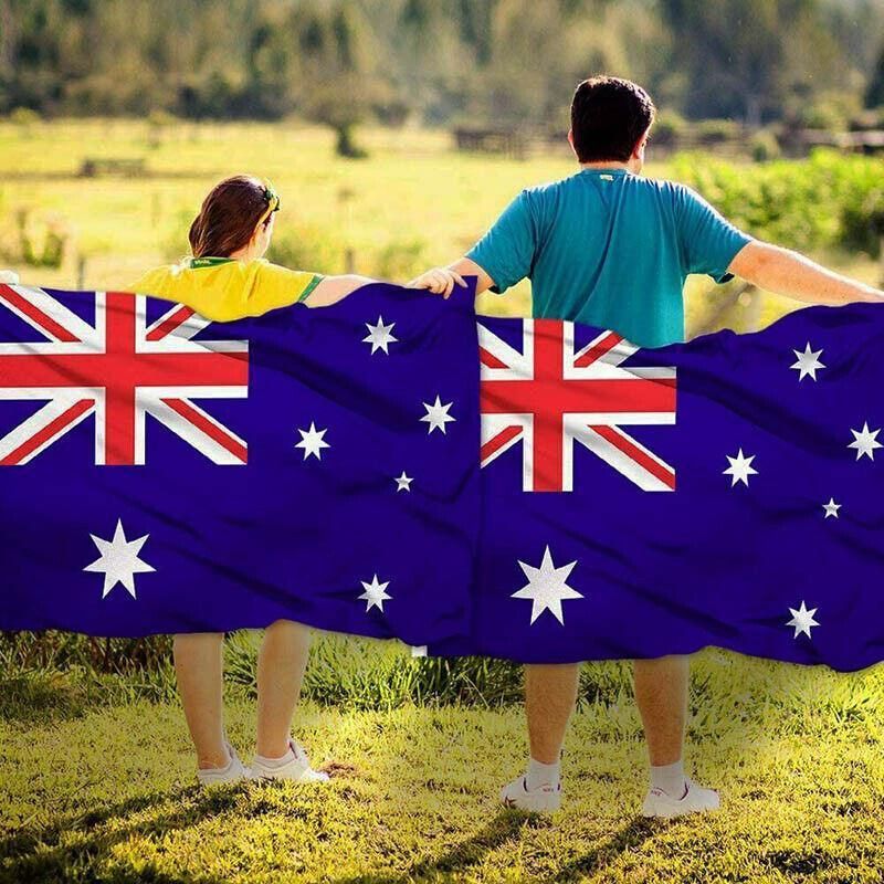 Large Australian Aussie Flag Australia Day Oz Heavy Duty Outdoor 90Cm