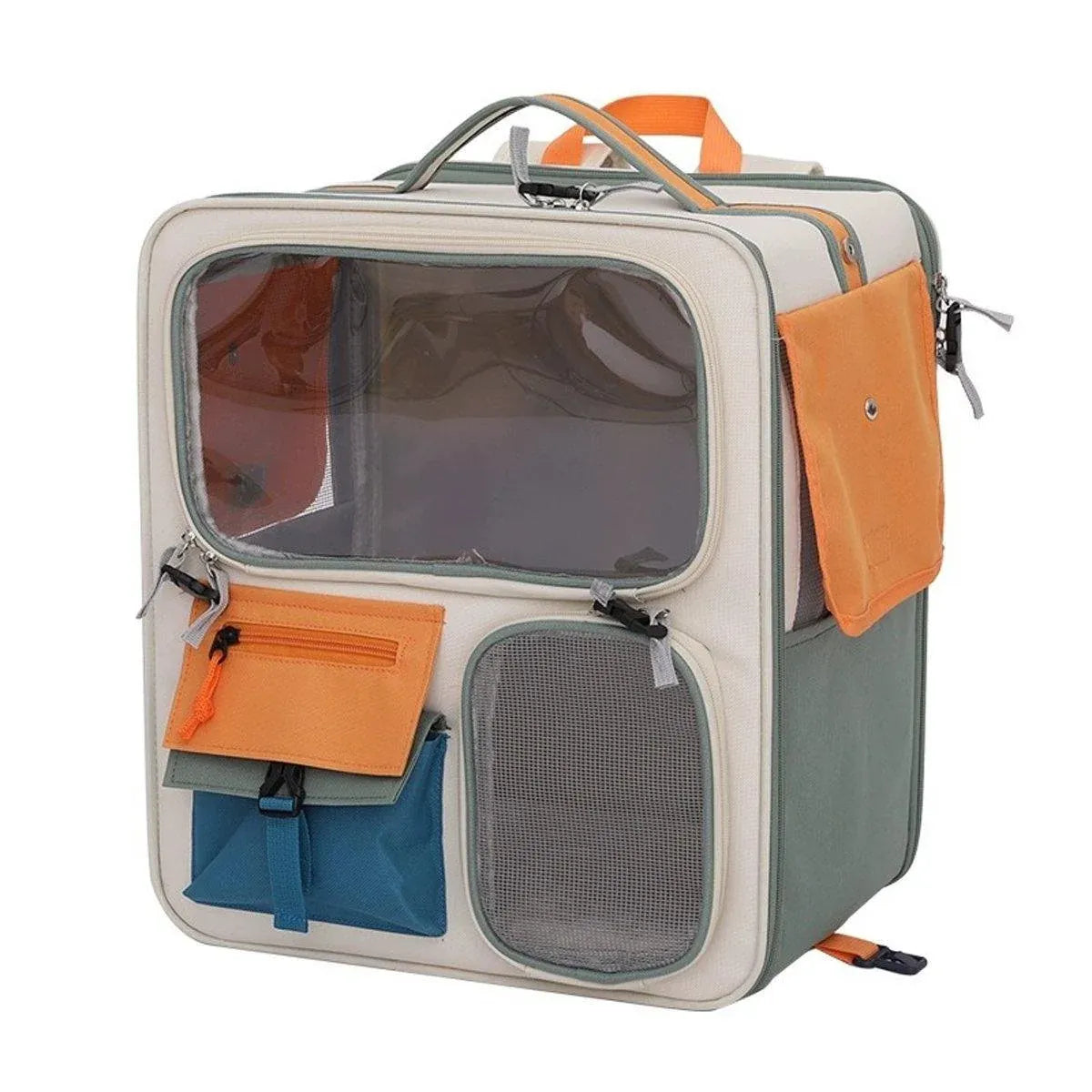 Large Capacity Pet Backpack for Cats Dogs Travel Carrier Ideal