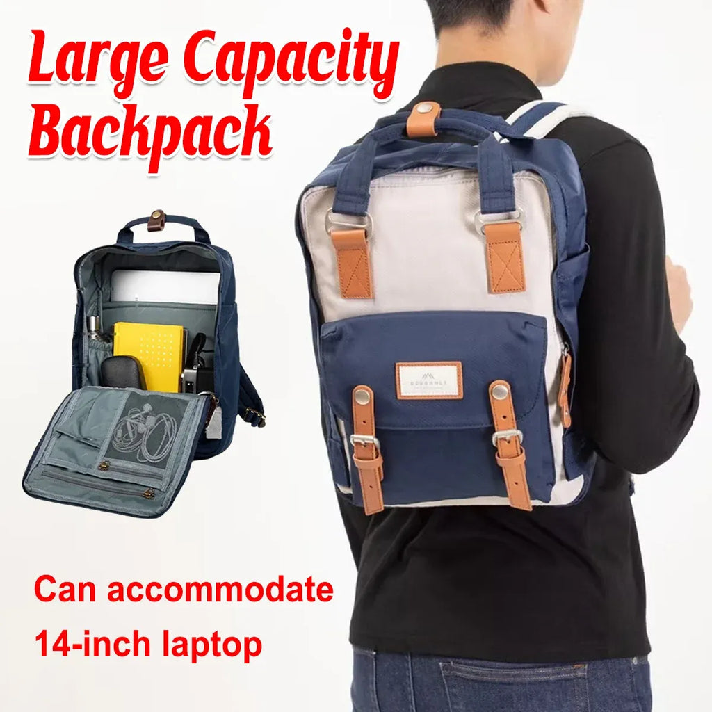 Large Capacity Backpack Laptop Travel School Bag Multi Pocket