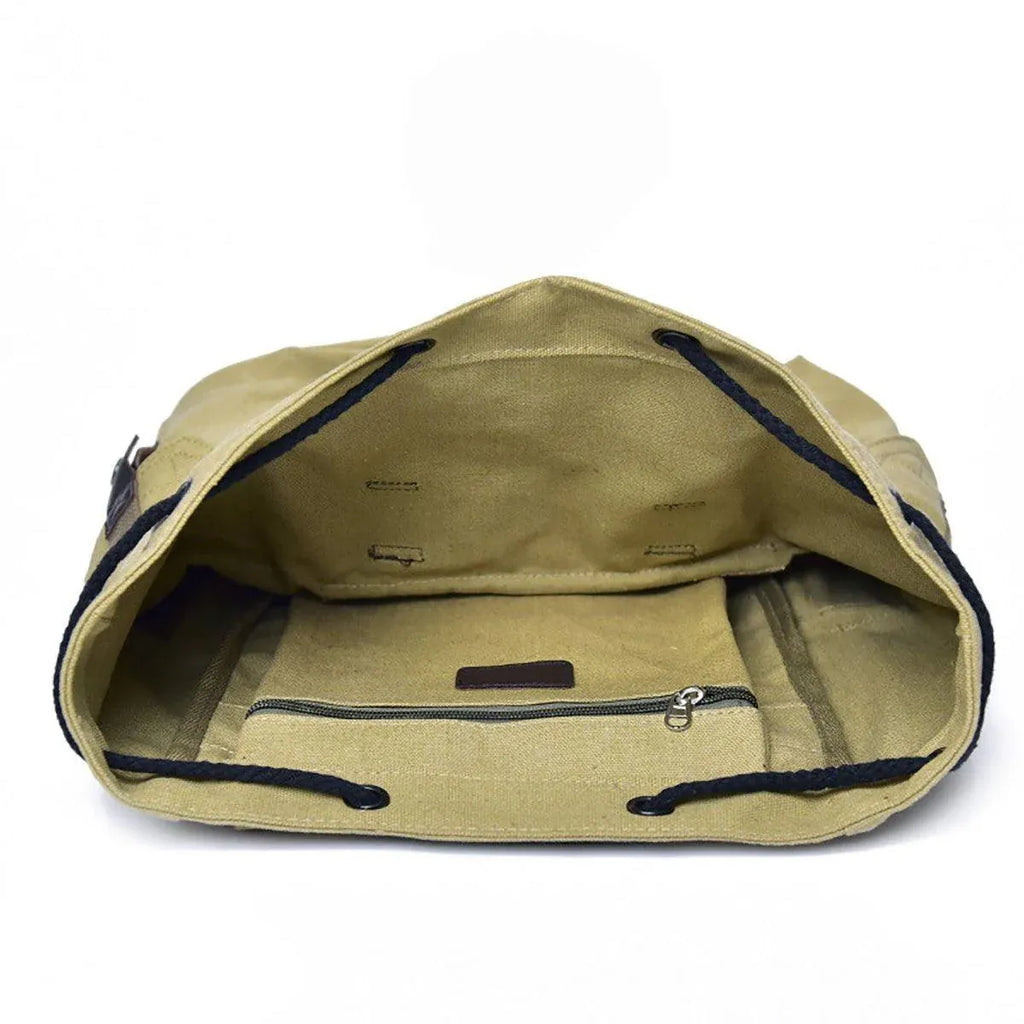 Unisex Retro Rucksack Large Capacity Travel Bag Leisure Backpack
