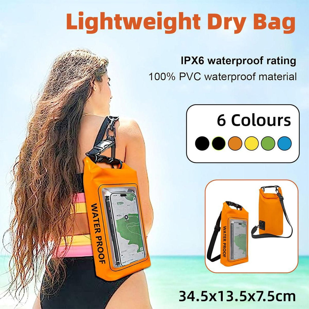 Outdoor Crossbody Bag Two-in-One Mobile Phone Waterproof Bag PVC