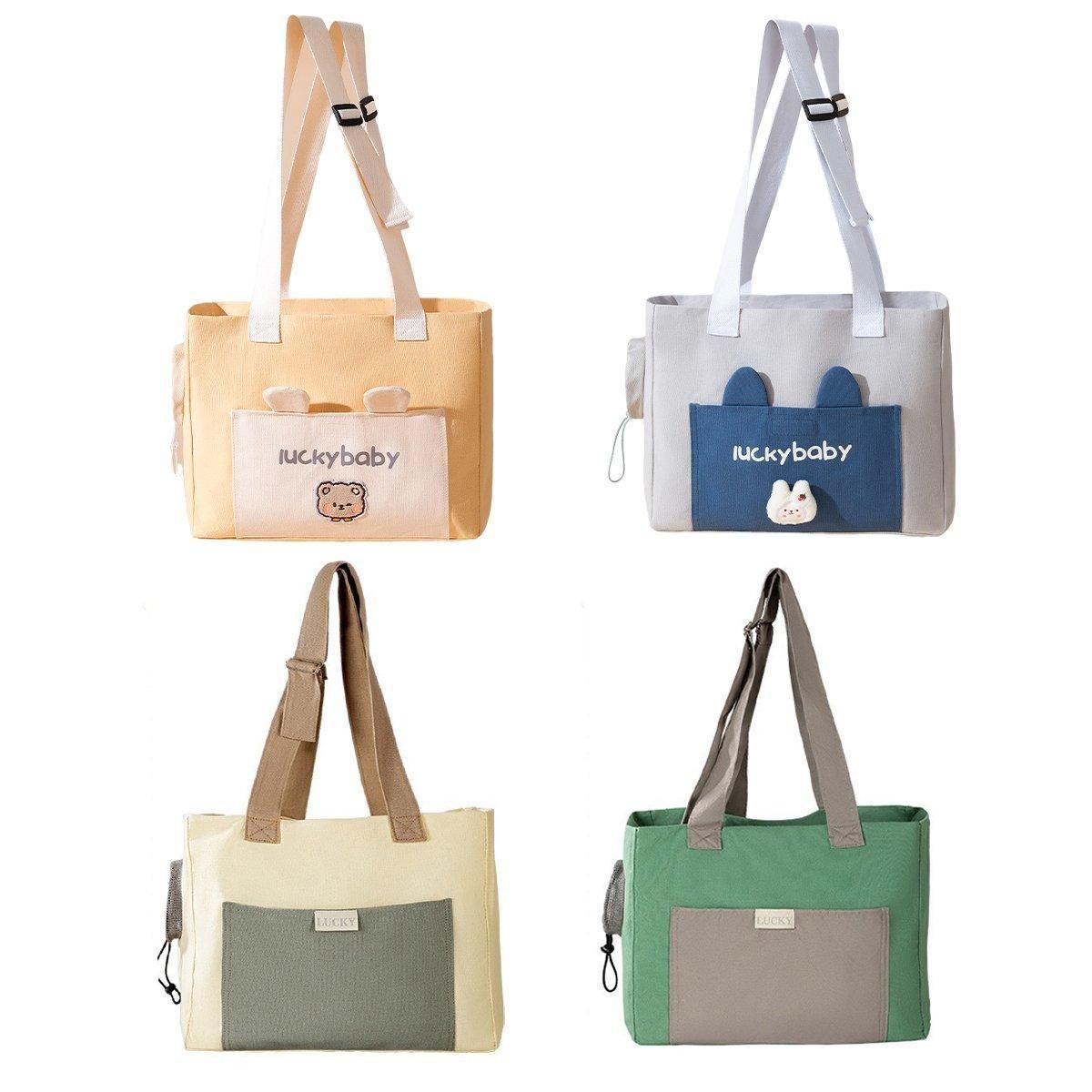 Portable Breathable Adjustable Crossbody Pet Carrier Bag Large