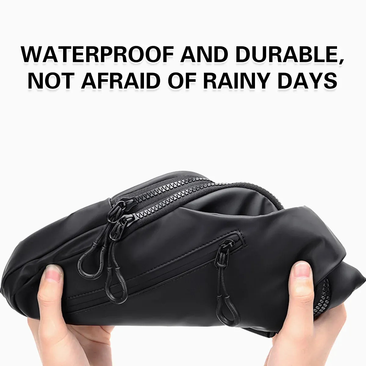 Large Capacity Chest Crossbody Bag Waterproof Durable