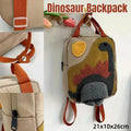 Mini Canvas Dinosaur Backpack, 21 x 26 x 10 cm