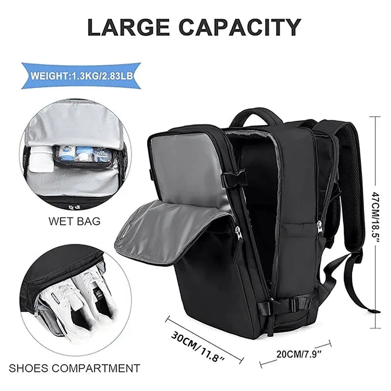 Waterproof Travel Backpack Outdoor Sports Shoulder Bag Hiking