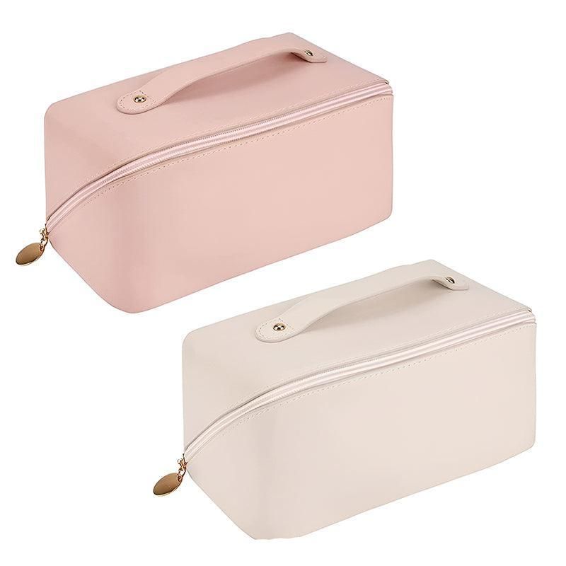 Large Capacity PU Travel Cosmetic Bag, 23.5 x 10.5 x 11 cm
