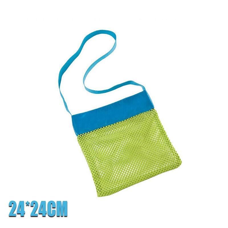 Mesh Beach Toy Bag Sand Away Tote for Swimming Pool Storage S or L