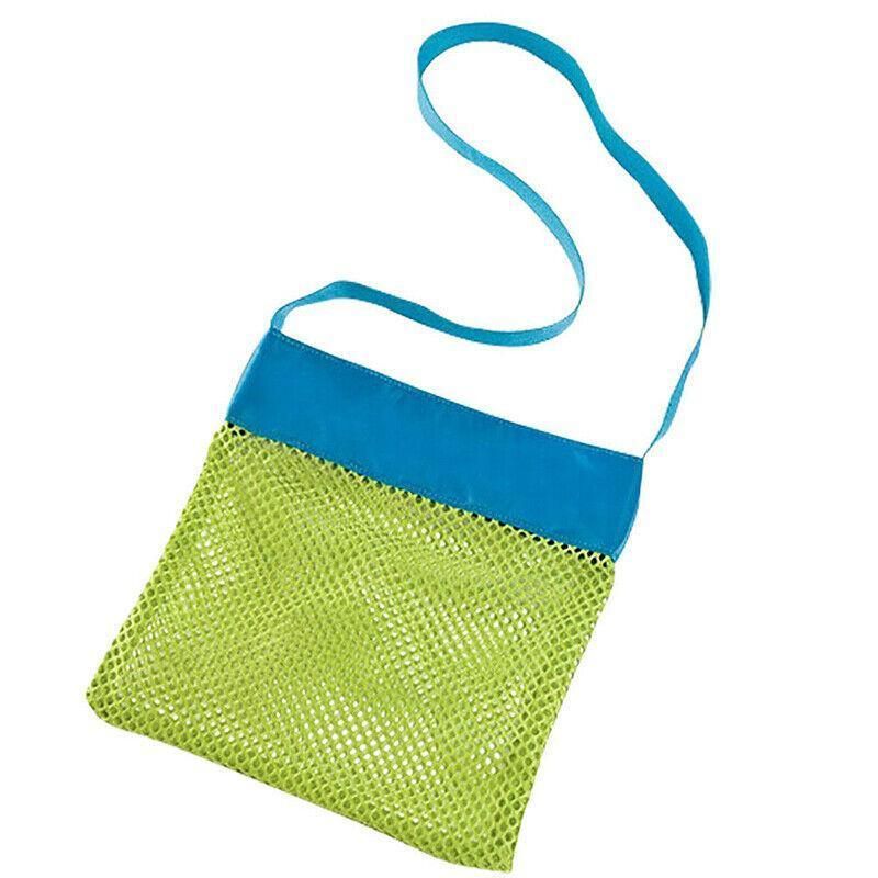 Mesh Beach Toy Bag Sand Away Tote for Swimming Pool Storage S or L