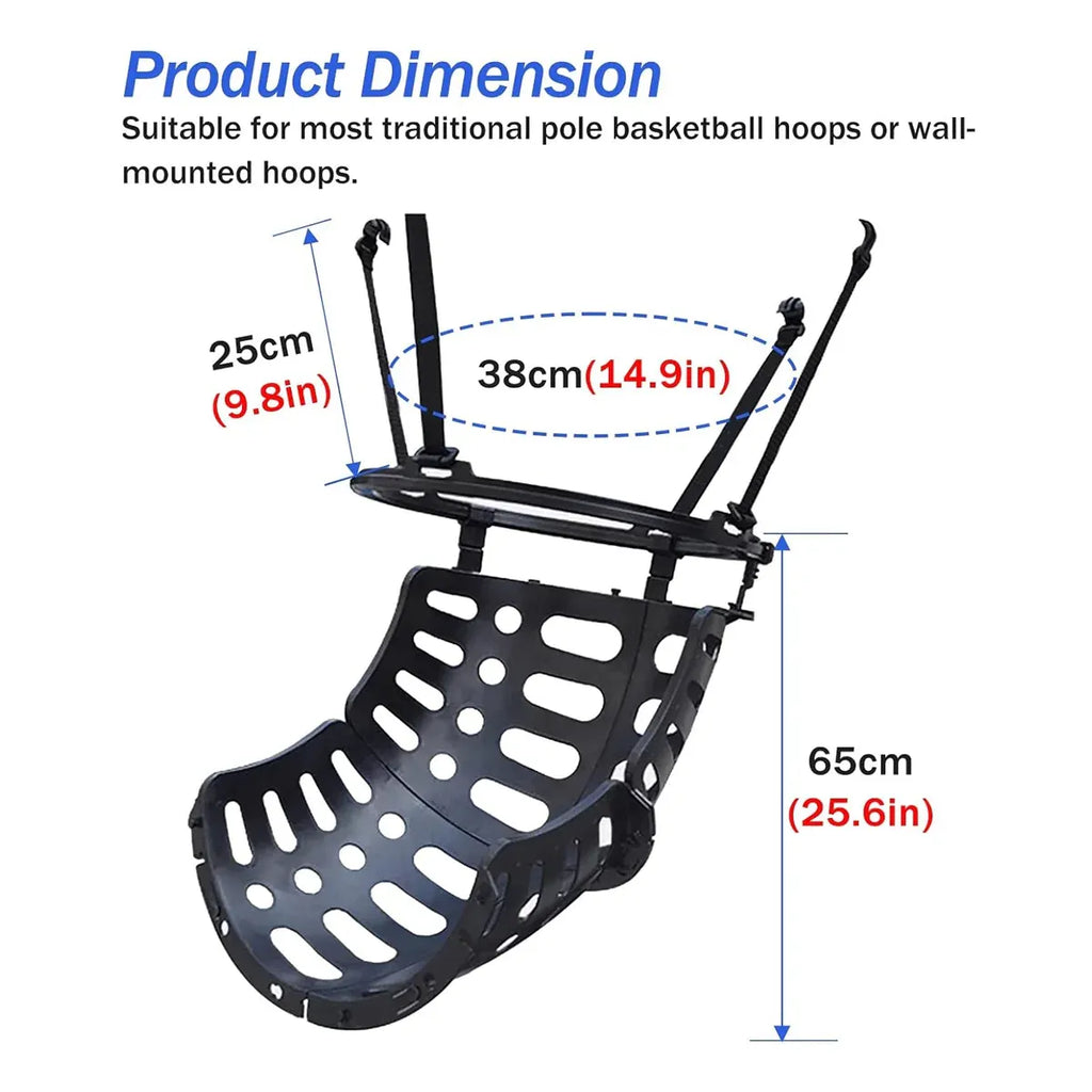 Basketball Ball Return Attachment Rebound Net Training Shot Practice