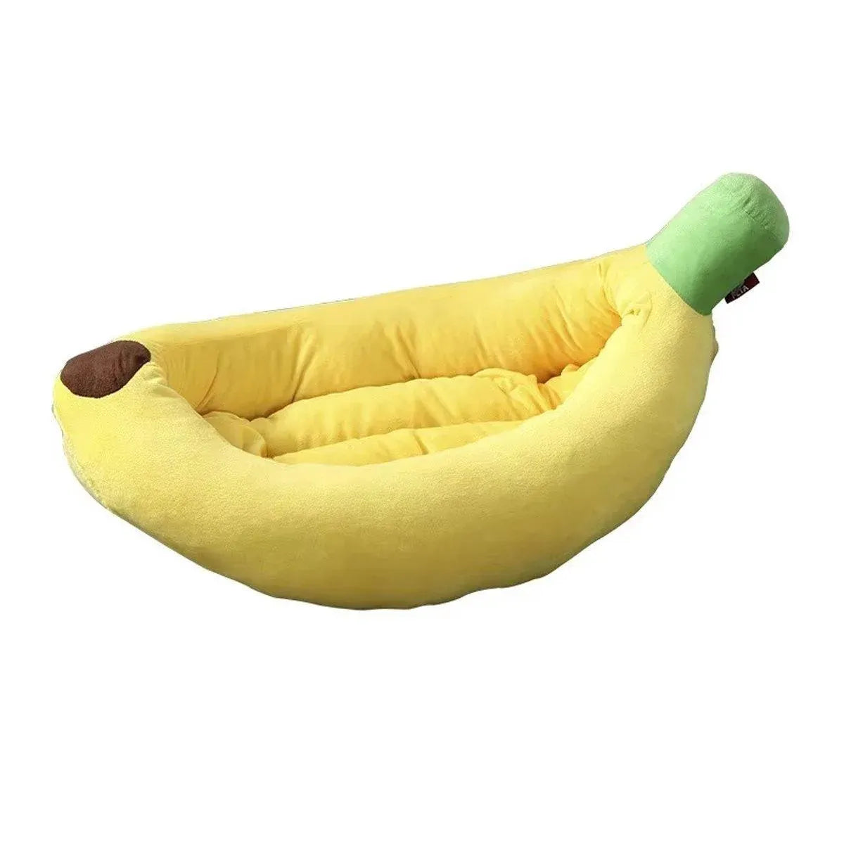 Cute Banana Shape Pet Bed Winter Warm Dog Cat Kennel Cozy Pet Cartoon