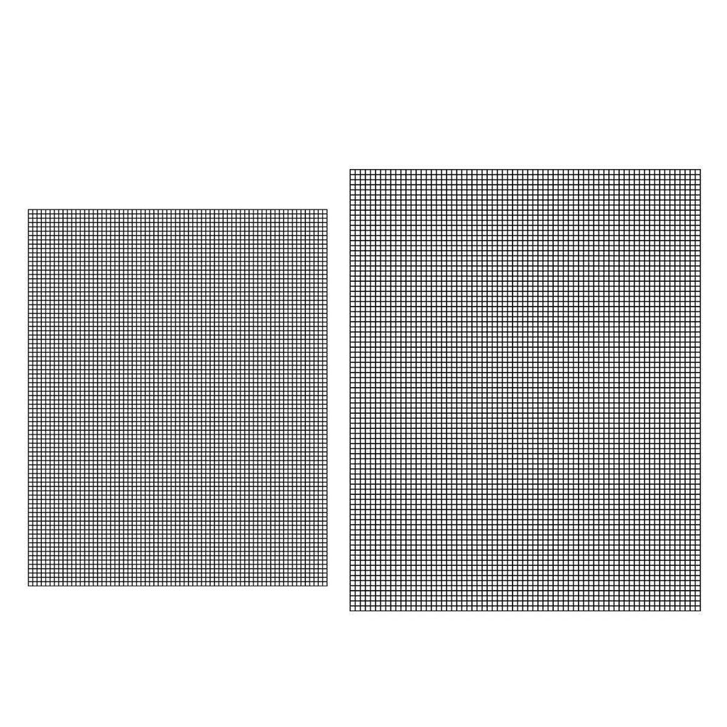 3/6/10PCS Non-Stick BBQ Grill Mat Mesh Liner Cooking Barbecue Sheet Baking Pad