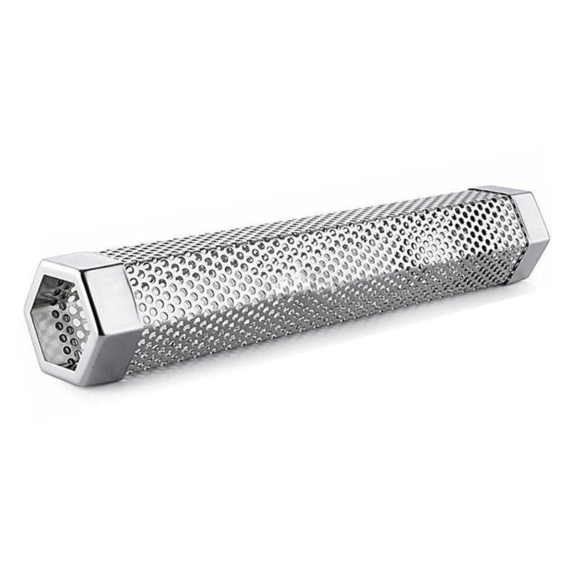 Hexagon Bbq Smoker Tube Stainless Steel Grill Accessory Smoking Box