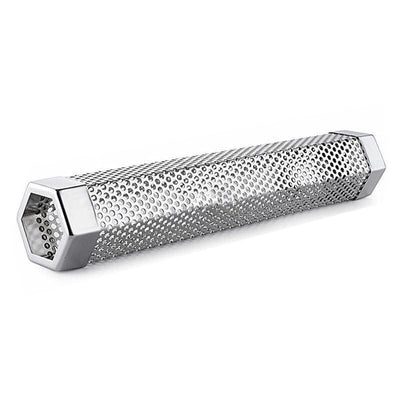 Hexagon Bbq Smoker Tube Stainless Steel Grill Accessory Smoking Box