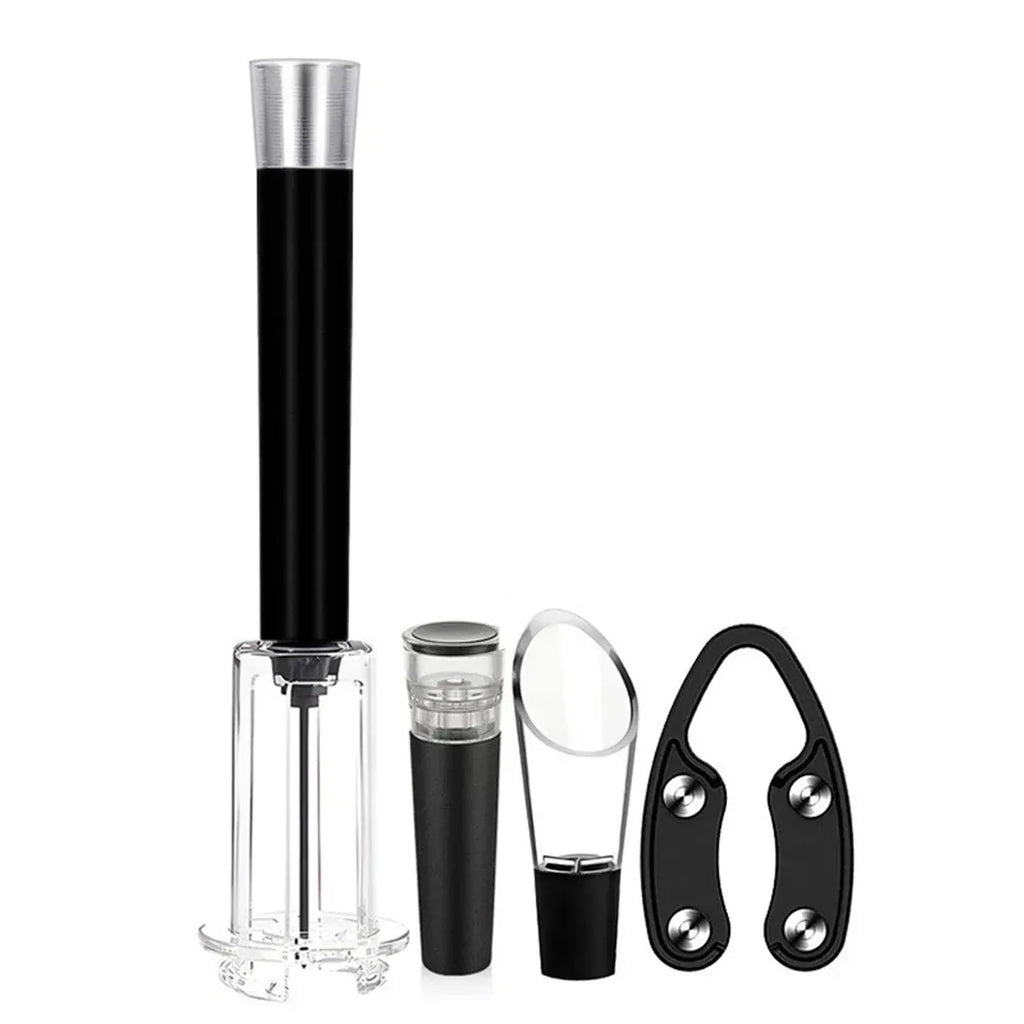 4PCS Wine Bottle Opener Set for Home Bar Kitchen Wine Lovers Birthday