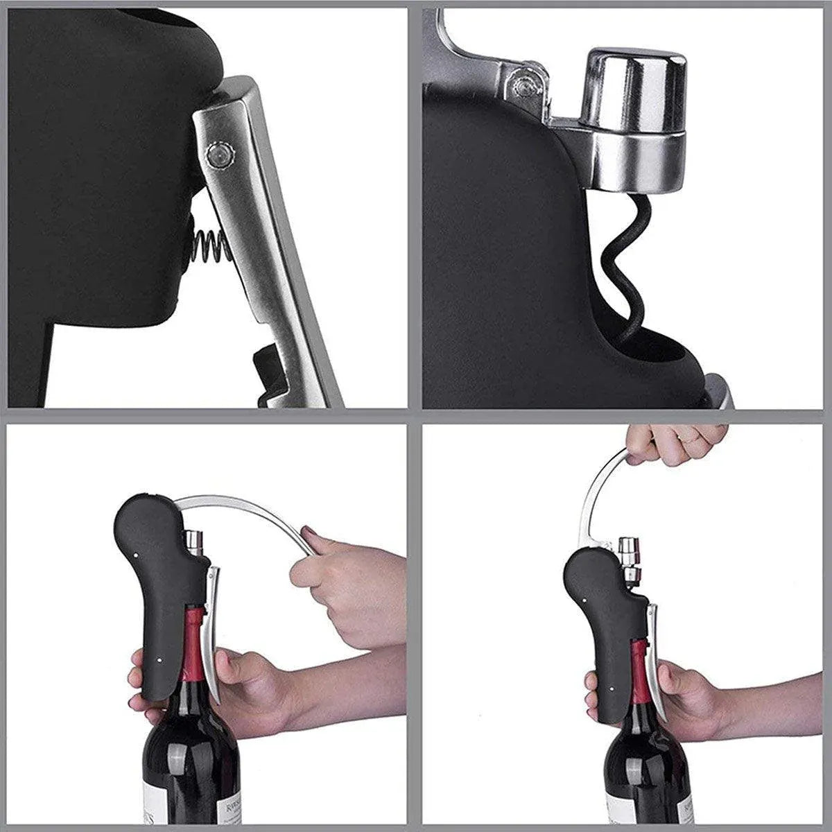 Goose-Shaped Zinc Alloy Wine Bottle Opener