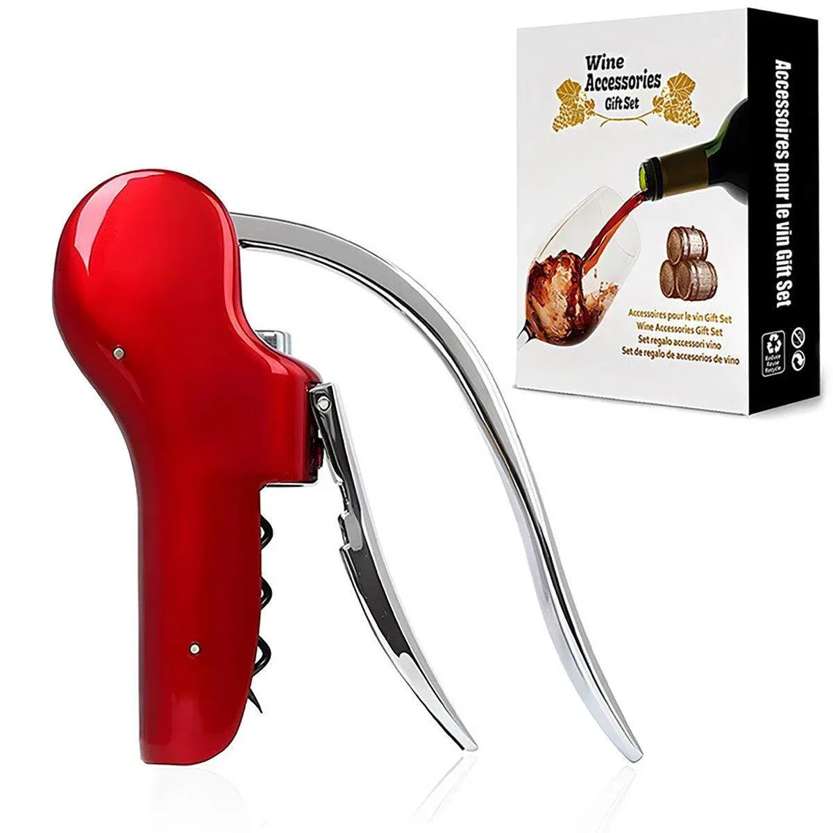 Goose-Shaped Zinc Alloy Wine Bottle Opener