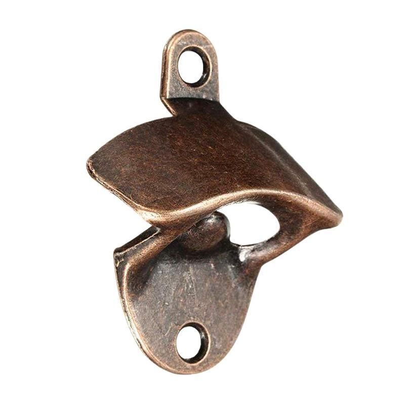 Rustic Wall Mounted Bottle Openers, Set of 10