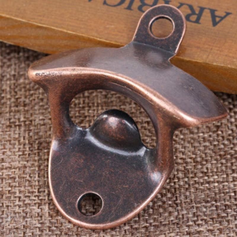 Rustic Wall Mounted Bottle Openers, Set of 10