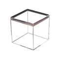 10PCS Clear Acrylic Plastic Boxes Square Storage Containers for