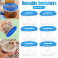 6PCS Reusable Food Storage Box Set Freezer Containers Lunch Prep
