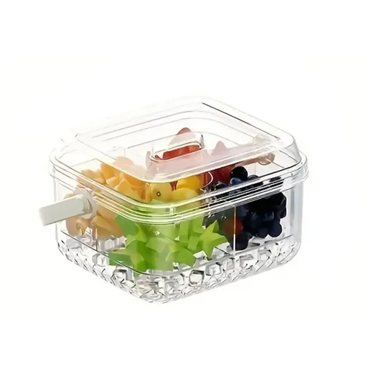 Portable Food Storage Box Large Capacity Lunch Container for