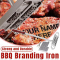 Alphabet Fire Branding Barbecue Grill Tool Custom Branding Iron