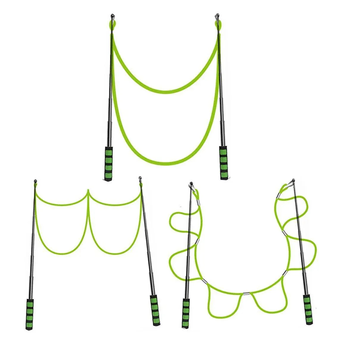 Double Pole Bubble Rope for Giant Bubble Show Outdoor Party Fun