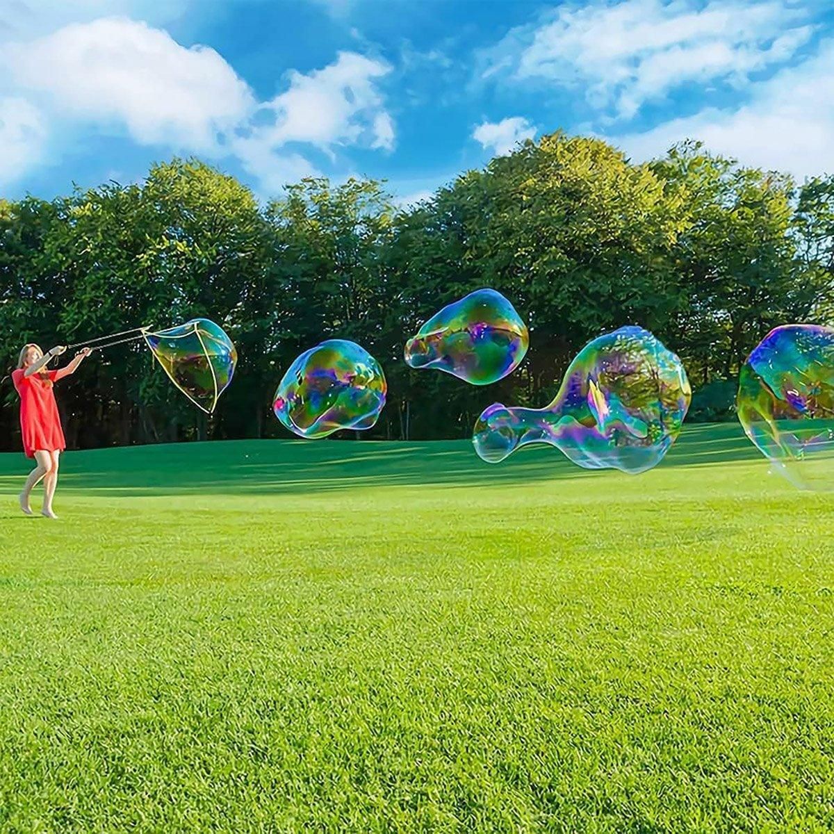 Double Pole Bubble Rope for Giant Bubble Show Outdoor Party Fun