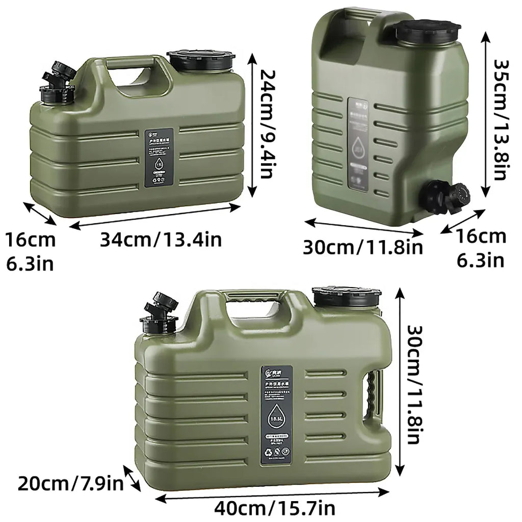 Portable Camping Water Container with Tap