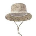 Cartoon Dinosaur Bucket Hat with Wide Brim for Summer Sun