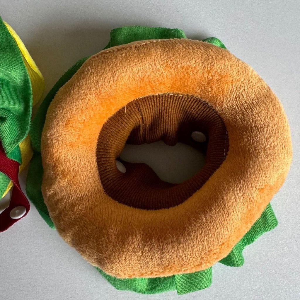 Cute Pet Hamburger Headgear Headdress