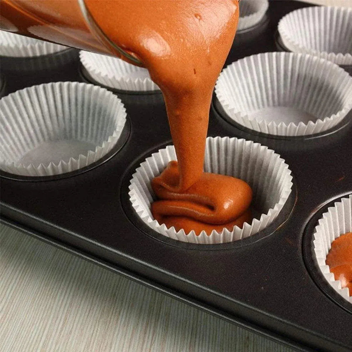 Non-Stick 12 Cup Round Cake Pans, Set of 2