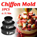Springform Cake Pan Set, 4, 7 and 9 Inch