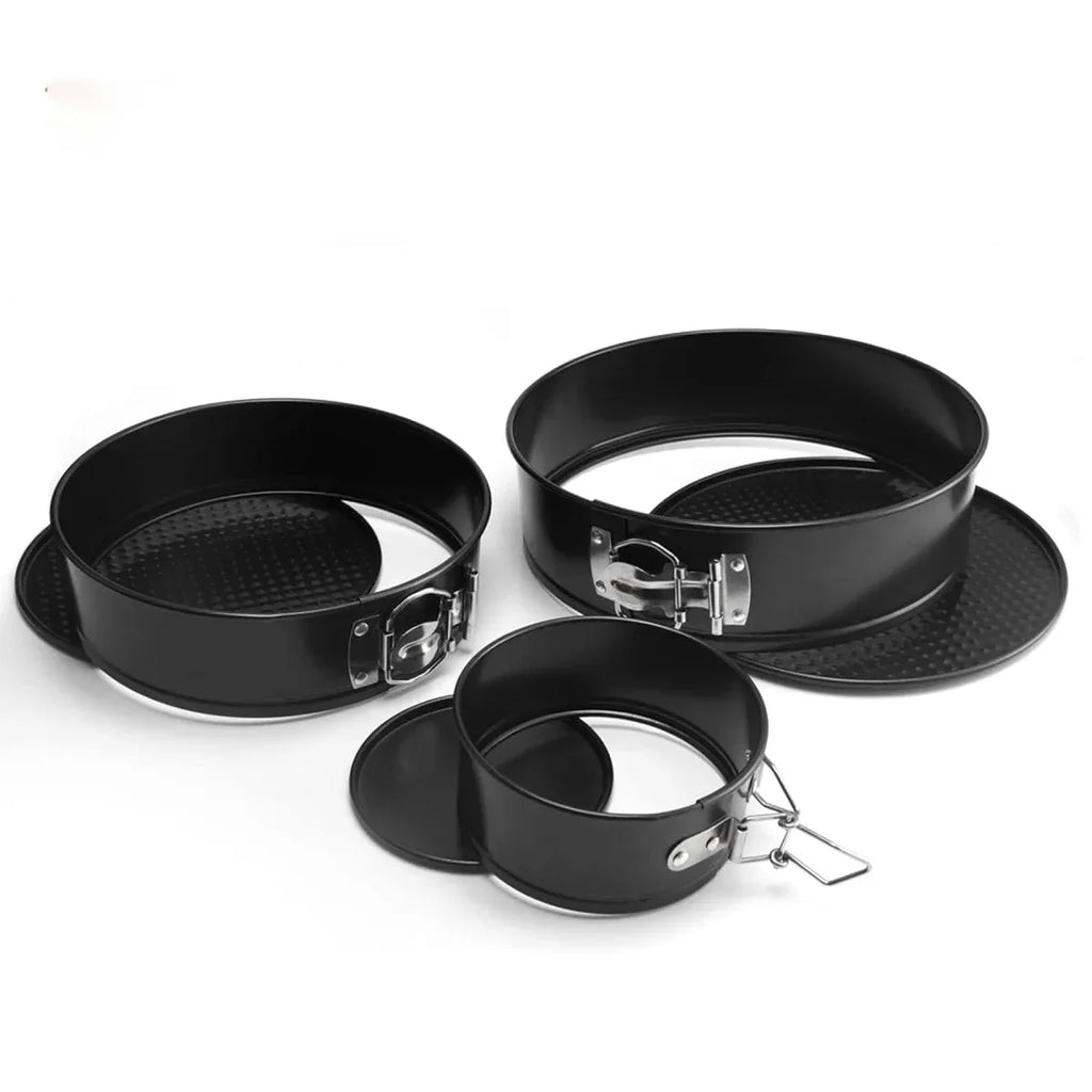 Springform Cake Pan Set, 4, 7 and 9 Inch