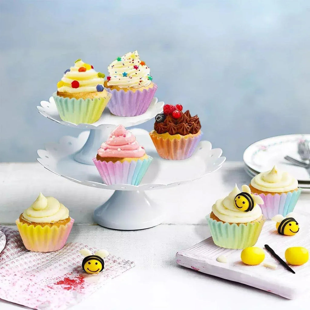 Gradient Colour Cupcake Paper Cases, Pack of 300