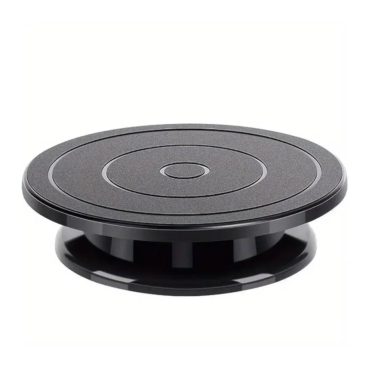 Rotating Cake Decorating Turntable, Black, 28 cm