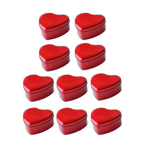 10pcs Iron Box Wedding Candy Boxes Tea Storage Durable Party Favor