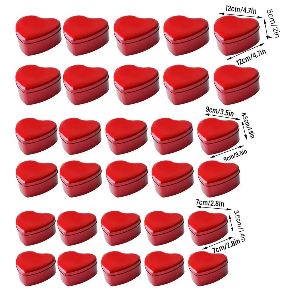 10pcs Iron Box Wedding Candy Boxes Tea Storage Durable Party Favor