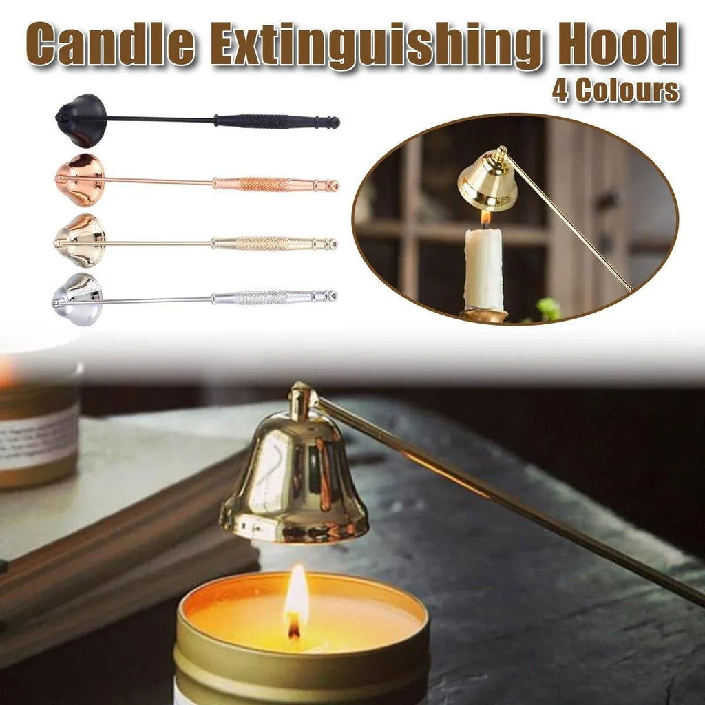 Stainless Steel Candle Snuffer with Long Handle, 22.5 cm