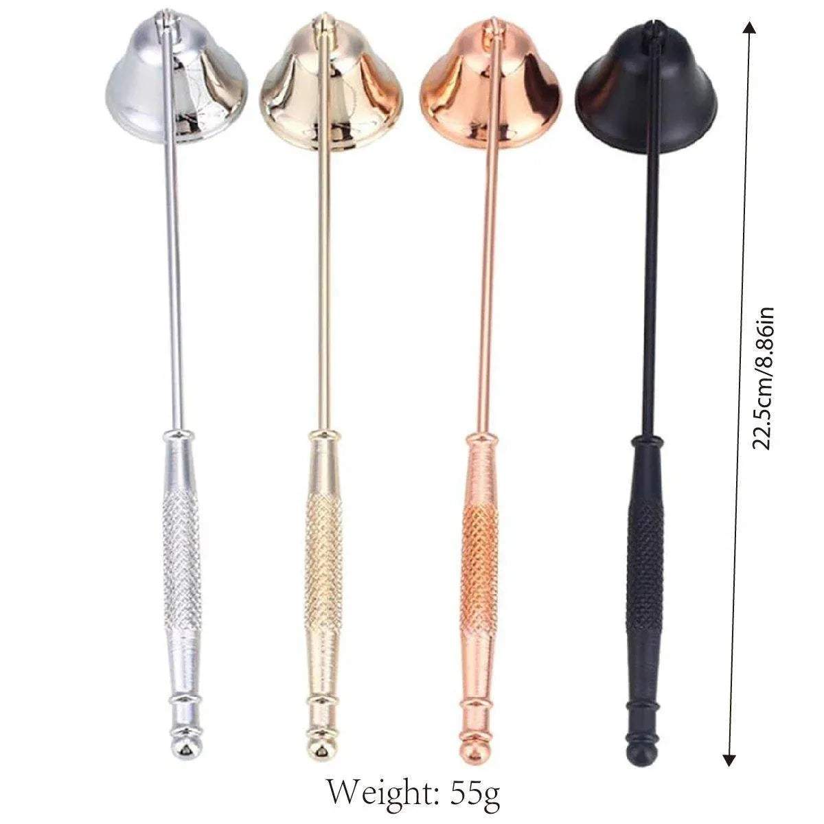 Stainless Steel Candle Snuffer with Long Handle, 22.5 cm