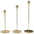 Set of 3 Decorative Candlestick Holder Candle Stand for Wedding /