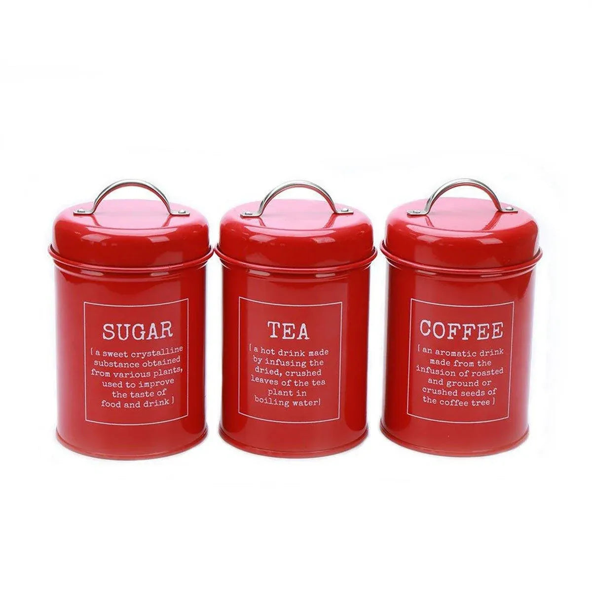 3 Pcs Multi-Purpose Sealed Jars with Airtight Lids for Kitchen