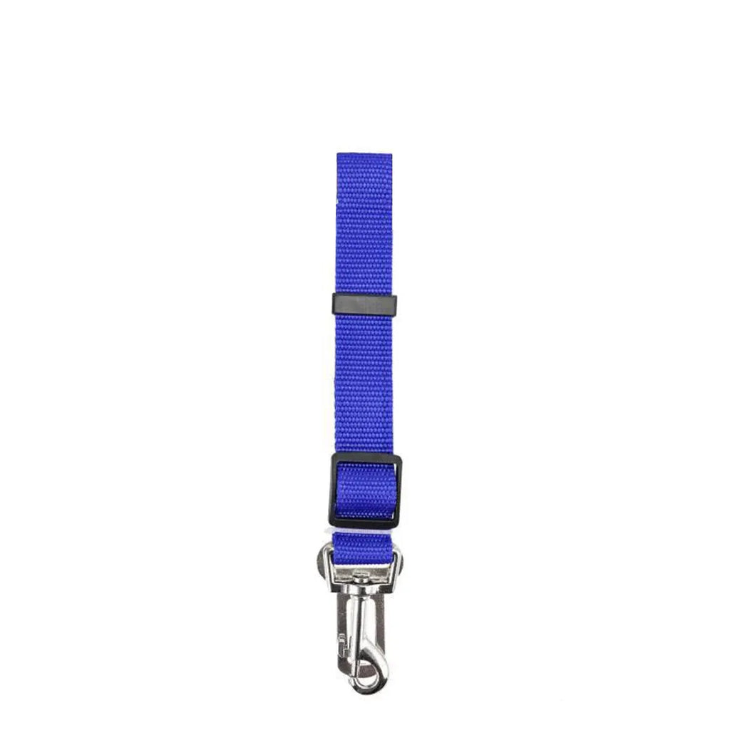 2X Adjustable Pet Travel Lead Clips with Car Buckle