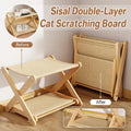 Sisal Double Layer Cat Scratching Board Foldable