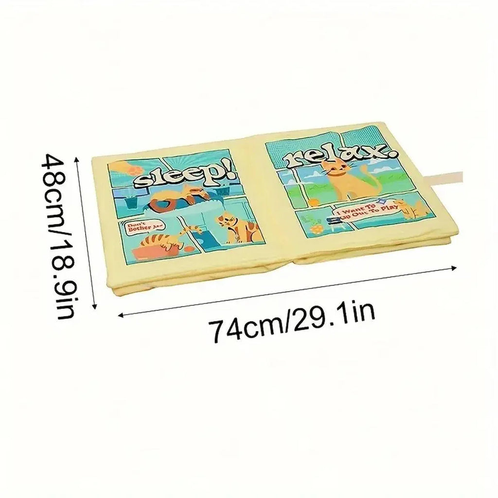 Foldable Cat Sleeping Mat Pet Bed Comfortable Soft Cushion
