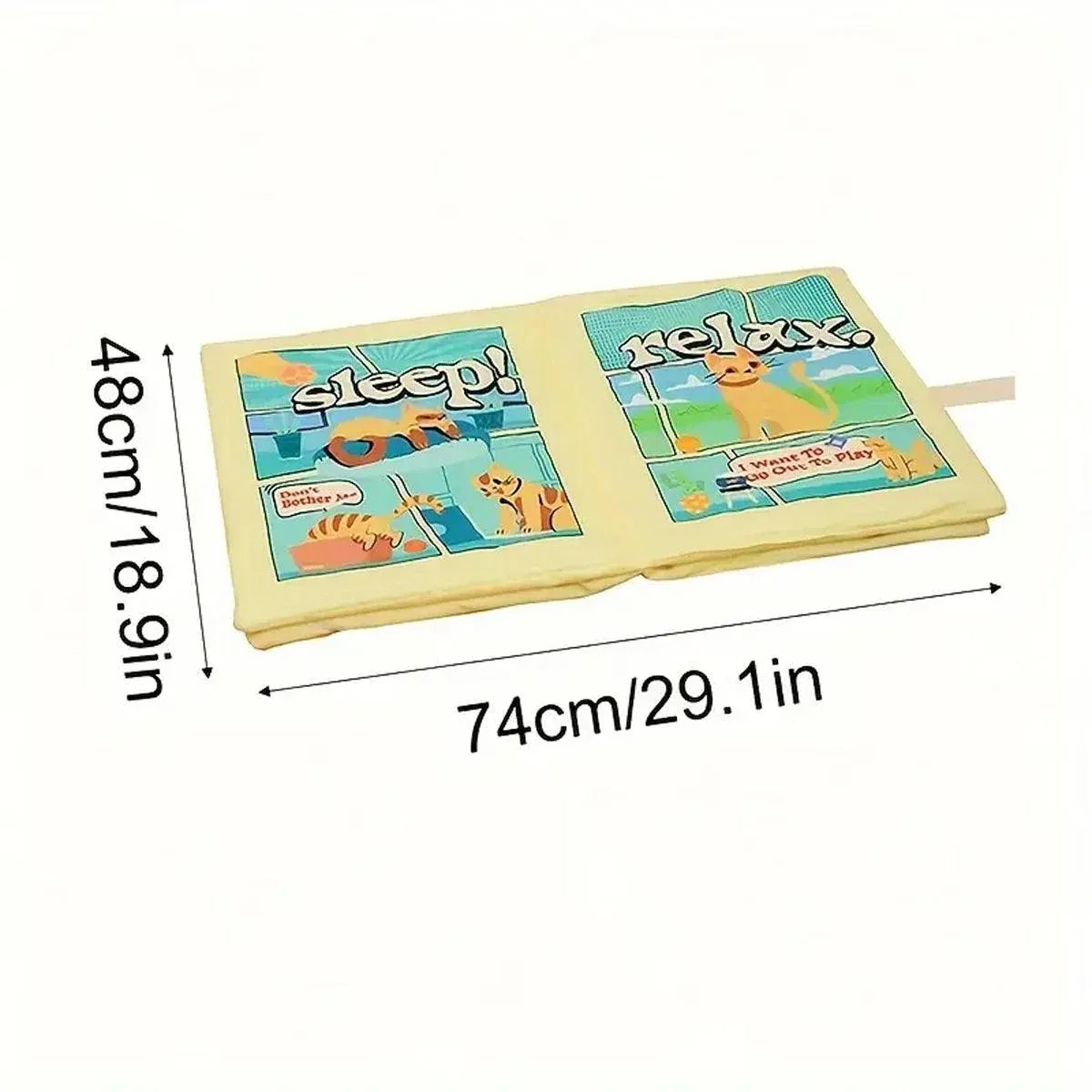 Foldable Cat Sleeping Mat Pet Bed Comfortable Soft Cushion